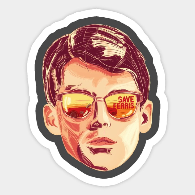 Ferris Sticker by sausagekingofchicago